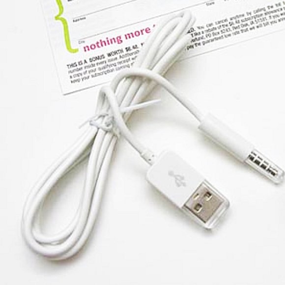NEW 1PCS USB to stereo jack cable is compatible to IPod shuffle 2nd gene… - Picture 3 of 3